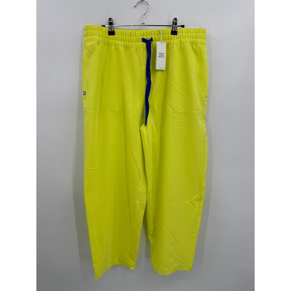 FIGS Sheridan Barrel Scrub Pants in Lime Size XL NWT
